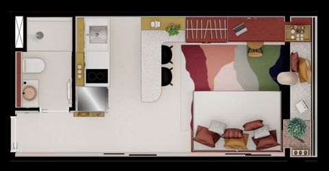 Foto Kitnet / JK / Studio