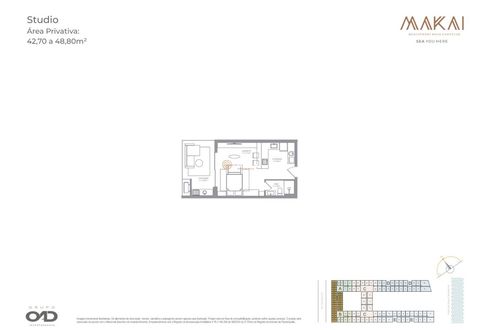 Foto Kitnet / JK / Studio
