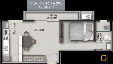 Foto Kitnet / JK / Studio