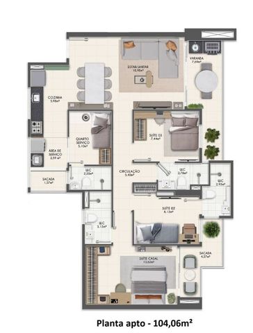 Foto Apartamento
