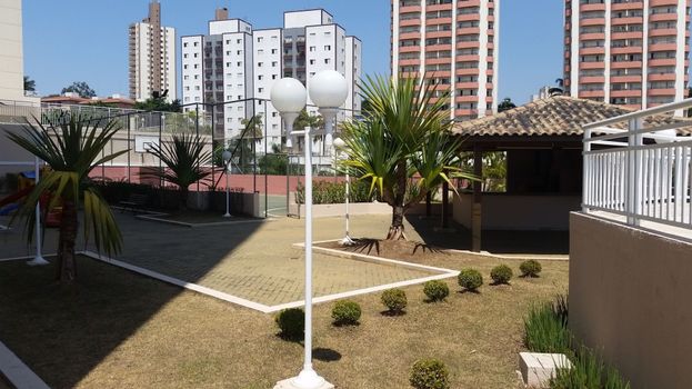 Foto 45 do Jardins D' Itlia, em Jardim Ester Yolanda / São Paulo oferecendo Churrasqueira, Forno de Pizza, Gerador, Jardim, Piscina, Piscina Infantil, Playground, Quadra Poliesportiva, Sala de Ginástica, Salão de Festa, Salão de Jogos, Sauna, Vestiário