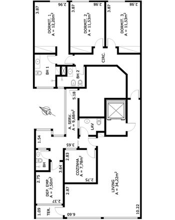 Planta 1