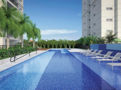 Foto 6 do Residencial Reserva Cidade Maia, em Maia / Guarulhos oferecendo Churrasqueira, Espaço Gourmet, Espaço Zen, Jardim, Piscina, Piscina Aquecida, Piscina Infantil, Playground, Quadra Poliesportiva, Sala de Ginástica, Salão de Festa, Salão de Jogos