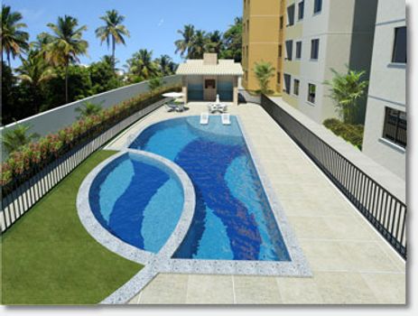 Foto 4 do Villa Dos Mares, em 13 de Julho / Itabaiana oferecendo Espaço Gourmet, Jardim, Piscina, Playground, Quadra Poliesportiva, Redário, Sala de Ginástica, Salão de Festa, Salão de Jogos
