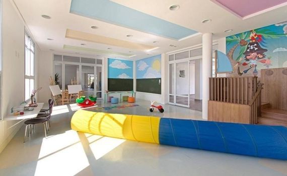 Foto 29 do Class, em Vila Augusta / Embu das Artes oferecendo Churrasqueira, Espaço Gourmet, Jardim, Piscina, Piscina Infantil, Pista Cooper, Playground, Quadra Poliesportiva, Sala de Ginástica, Salão de Festa, Salão de Jogos, Sauna, Vestiário