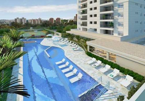 Foto 3 do Scne Vila Romana, em Lapa / Ribeirão Preto oferecendo Churrasqueira, Espaço Gourmet, Forno de Pizza, Jardim, Piscina, Piscina Infantil, Playground, Quadra Poliesportiva, Sala de Ginástica, Salão de Festa, Salão de Jogos