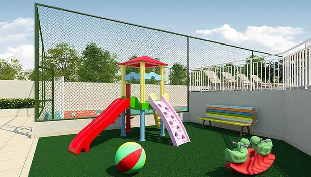 Foto 13 do Eleganza Residenziale, em Vila Alice / Ourinhos oferecendo Children Care, Churrasqueira, Forno de Pizza, Gerador, Jardim, Piscina, Piscina Infantil, Playground, Quadra Poliesportiva, Sala de Ginástica, Salão de Festa, Salão de Jogos