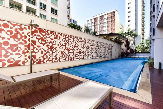 Foto 24 do Option Paraso, em Paraíso / São Paulo oferecendo Churrasqueira, Espaço Zen, Jardim, Piscina, Piscina Aquecida, Piscina Infantil, Playground, Sala de Ginástica, Salão de Festa, Salão de Jogos