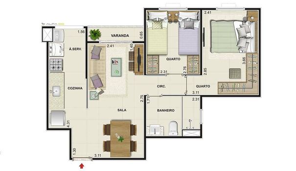 Planta 2