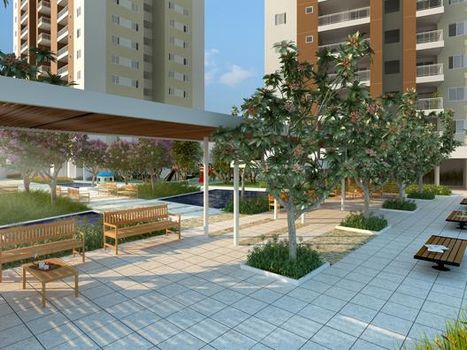 Foto 22 do Everyday Residencial Club, em Vila Augusta / Santa Bárbara D'Oeste oferecendo Churrasqueira, Espaço Gourmet, Forno de Pizza, Jardim, Piscina, Piscina Infantil, Playground, Quadra Poliesportiva, Sala de Ginástica, Salão de Festa, Salão de Jogos