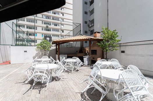 Foto 46 do Dinamarca, em Jardim Paulista / São Paulo oferecendo Churrasqueira, Jardim, Piscina, Piscina Infantil, Playground, Quadra Poliesportiva, Sala de Ginástica, Salão de Festa, Sauna