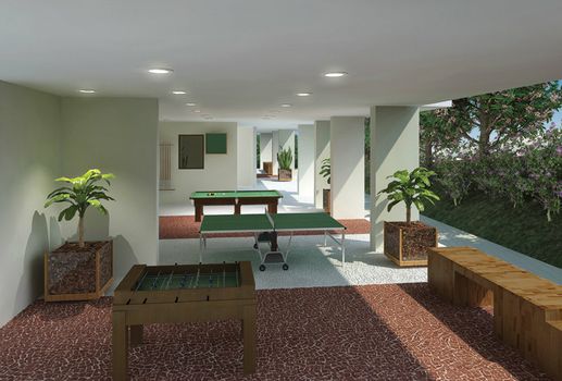 Foto 3 do Giardino Solare, em Nova aliança / Ribeirao Preto oferecendo Churrasqueira, Espaço Zen, Forno de Pizza, Piscina, Piscina Infantil, Playground, Quadra Poliesportiva, Sala de Ginástica, Salão de Festa, Salão de Jogos