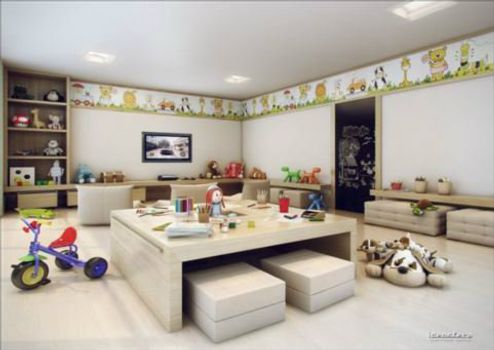 Foto 6 do Somma Brooklin, em Brooklin / Embu das Artes oferecendo Espaço Gourmet, Jardim, Piscina, Piscina Infantil, Playground, Quadra Poliesportiva, Sala de Ginástica, Salão de Festa, Salão de Jogos, Sauna