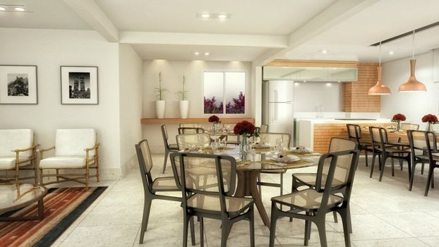 Foto 8 do Amrica Residencial, em Jardim Nova Europa / Campinas oferecendo Churrasqueira, Espaço Gourmet, Piscina, Piscina Infantil, Quadra Poliesportiva