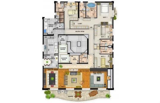Planta 1