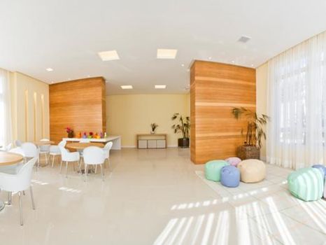 Foto 4 do Club House Santo Andr, em Bairro Jardim  / Santo André oferecendo Children Care, Churrasqueira, Espaço Gourmet, Espaço Zen, Forno de Pizza, Piscina, Piscina Aquecida, Piscina Infantil, Playground, Quadra Poliesportiva, Sala de Ginástica, Salão de Festa, Sauna