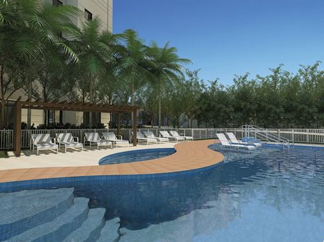 Foto 2 do Giardino Vereda, em Nova aliança / Ribeirao Preto oferecendo Churrasqueira, Espaço Zen, Forno de Pizza, Piscina, Piscina Infantil, Playground, Quadra Poliesportiva, Sala de Ginástica, Salão de Festa, Salão de Jogos