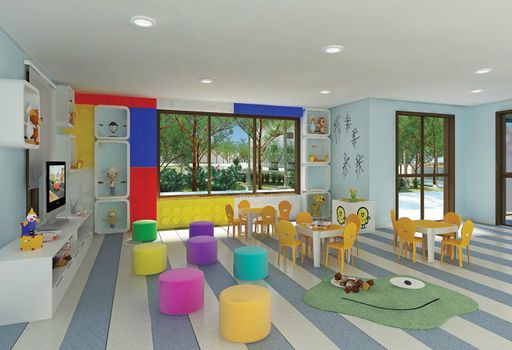 Foto 5 do Giardino Vereda, em Nova aliança / Ribeirao Preto oferecendo Churrasqueira, Espaço Zen, Forno de Pizza, Piscina, Piscina Infantil, Playground, Quadra Poliesportiva, Sala de Ginástica, Salão de Festa, Salão de Jogos