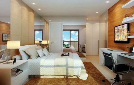 Foto 13 do Full Confort Residence, em Jacarepaguá / Rio de Janeiro oferecendo Churrasqueira, Espaço Gourmet, Espaço Zen, Forno de Pizza, Home Cinema, Piscina, Piscina Infantil, Playground, Salão de Festa, Salão de Jogos, Vestiário