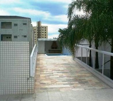 Foto 2 do Residencial Gaivotas, em Caiçara / Praia Grande oferecendo Churrasqueira, Espaço Gourmet, Piscina, Salão de Festa