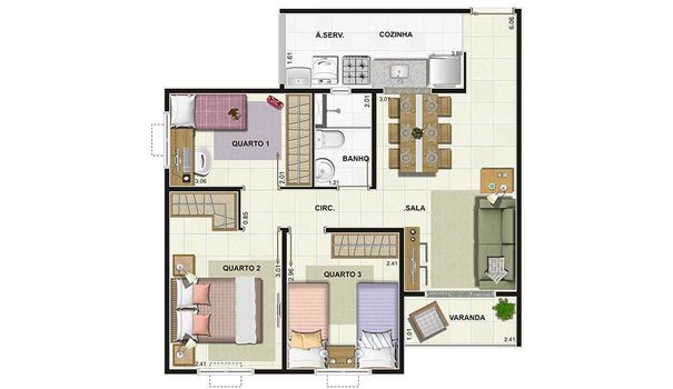 Planta 1