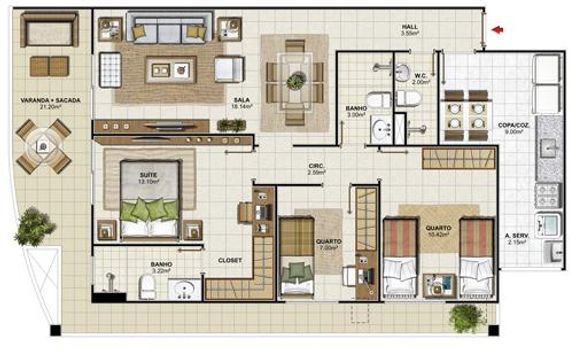Planta 1