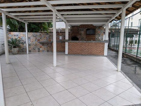 Foto 14 do Rio Star Condomnio Resort, em Jacarepaguá / Rio de Janeiro oferecendo Churrasqueira, Espaço Gourmet, Piscina, Piscina Infantil, Playground, Quadra Poliesportiva, Sala de Ginástica, Salão de Festa, Sauna