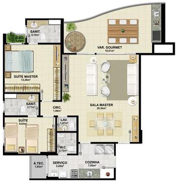 Planta 1