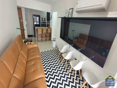 Foto 3 do(a) Cobertura de 1 quartos à venda em Aviação, Praia Grande