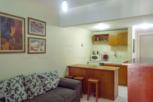 Foto 1 do(a) Flat de 1 quartos à venda em Vila Clementino, São Paulo