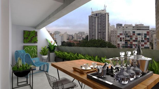 Foto 42 do(a) Cobertura de 1 quartos à venda em Vila Buarque, São Paulo