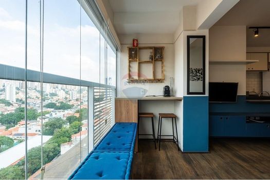 Foto 1 do(a) Apartamento de 1 quartos à venda em Vila Anglo Brasileira, São Paulo