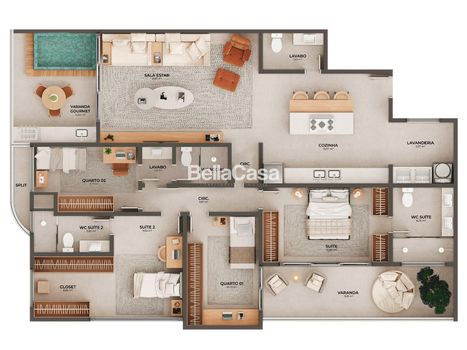 Foto 33 do(a) Apartamento de 4 quartos à venda em Enseada Azul, Guarapari
