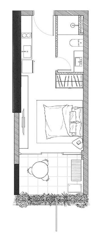 Foto 3 do(a) Kitnet / JK / Studio de 1 quartos à venda em Jardim das Bandeiras, São Paulo