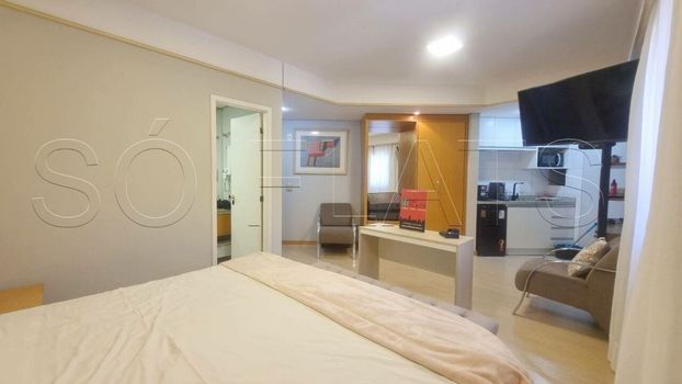 Foto 1 do(a) Flat de 1 quartos à venda em Vila Clementino, São Paulo