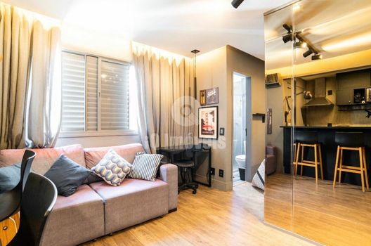 Foto 2 do(a) Apartamento de 1 quartos à venda em Vila Olímpia, São Paulo