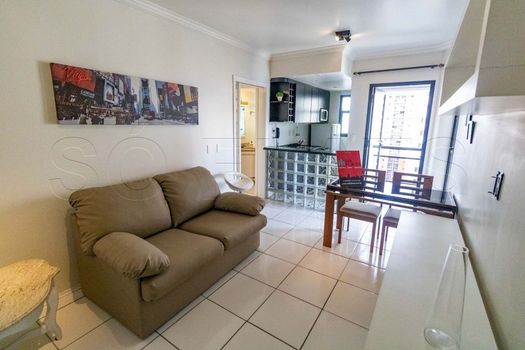 Foto 1 do(a) Flat de 1 quartos à venda em Vila Nova Conceição, São Paulo