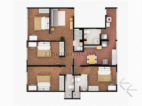 Foto 37 do(a) Apartamento de 4 quartos à venda em Vila Nova Conceição, São Paulo