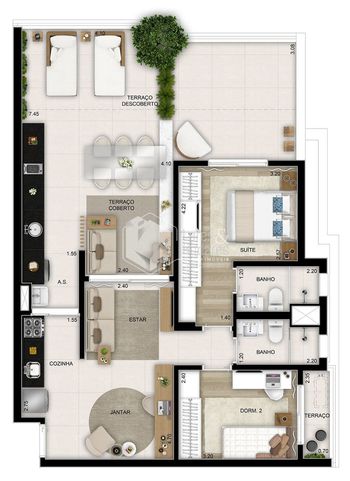 Foto 41 do(a) Apartamento de 3 quartos à venda em Vila Mariana, São Paulo