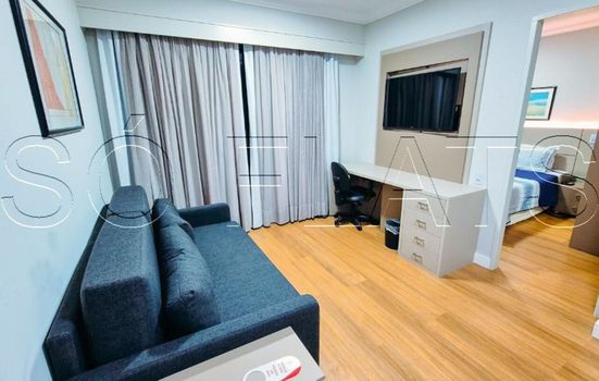 Foto 1 do(a) Apartamento de 1 quartos à venda em Indianópolis, São Paulo