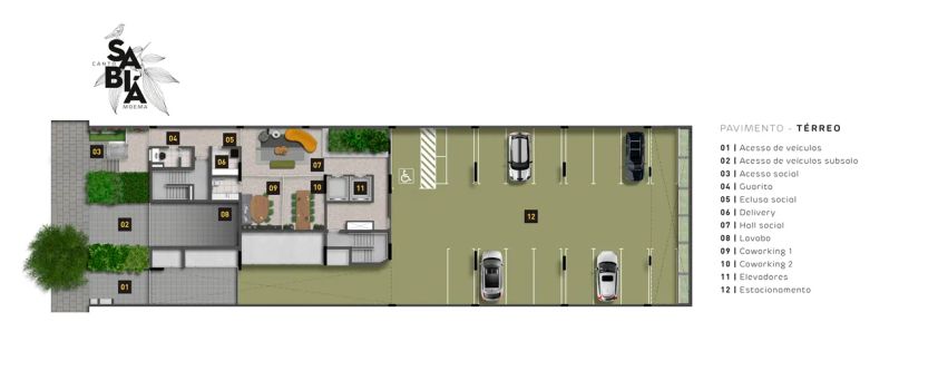 Foto 7 do(a) Apartamento de 1 quartos à venda em Indianópolis, São Paulo