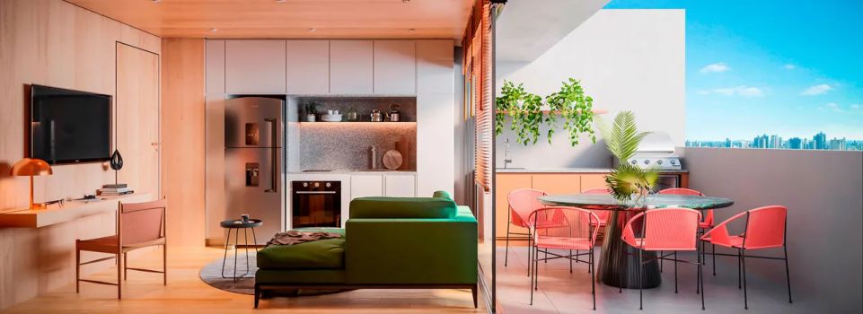 Foto 3 do(a) Apartamento de 1 quartos à venda em Indianópolis, São Paulo