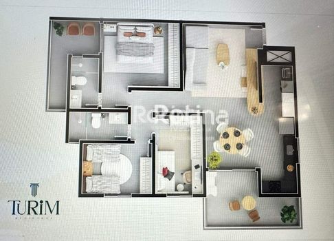 Foto 6 do(a) Apartamento de 3 quartos à venda em Presidente Roosevelt, Uberlândia