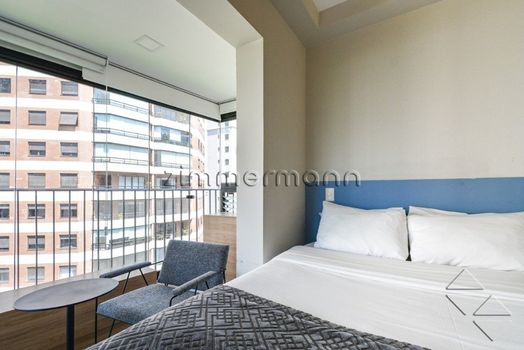 Foto 4 do(a) Apartamento de 1 quartos à venda em Vila Nova Conceição, São Paulo