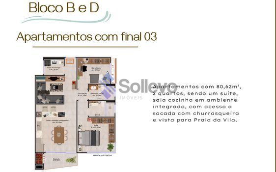 Foto 29 do(a) Apartamento de 3 quartos à venda em null, Imbituba