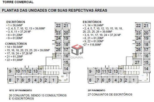 Foto 14 do(a) Sala / Conjunto Comercial false à venda em Centro, São Bernardo do Campo