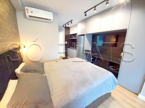 Foto 2 do(a) Flat de 1 quartos à venda em Vila Cordeiro, São Paulo