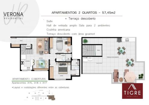 Foto 7 do(a) Apartamento de 2 quartos à venda em Jardim Atlântico, Belo Horizonte