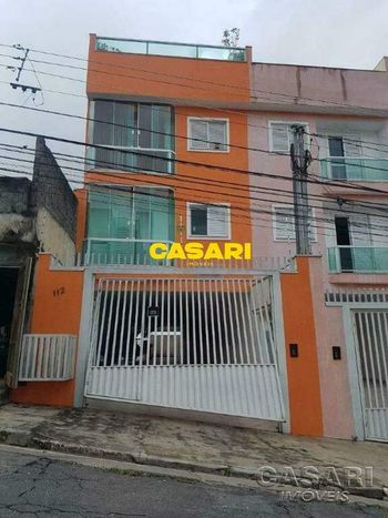 Foto 1 do(a) Cobertura de 2 quartos à venda em Jardim Santo André, Santo André