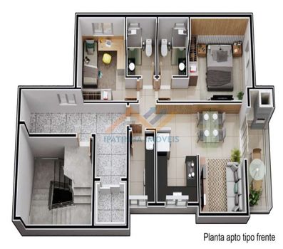 Foto 3 do(a) Apartamento de 2 quartos à venda em Horto, Ipatinga